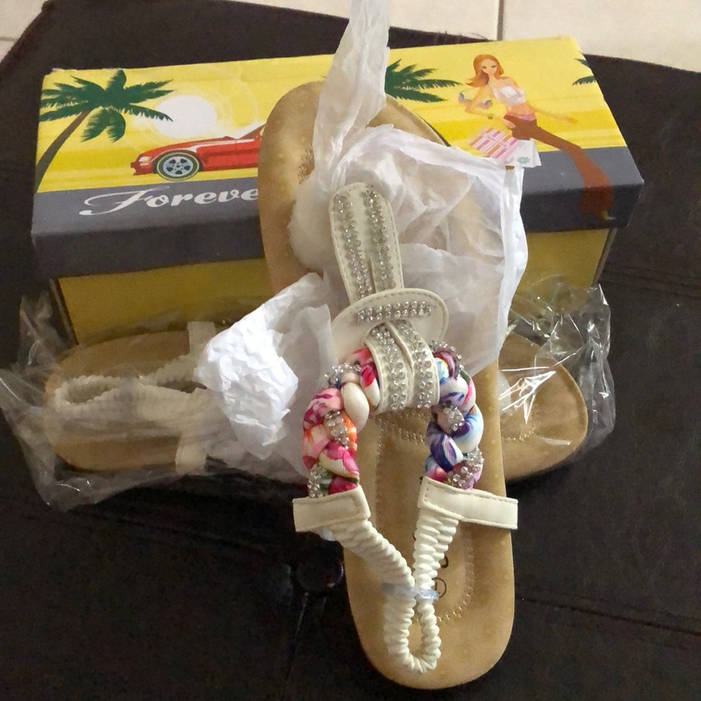 Brand new sandals